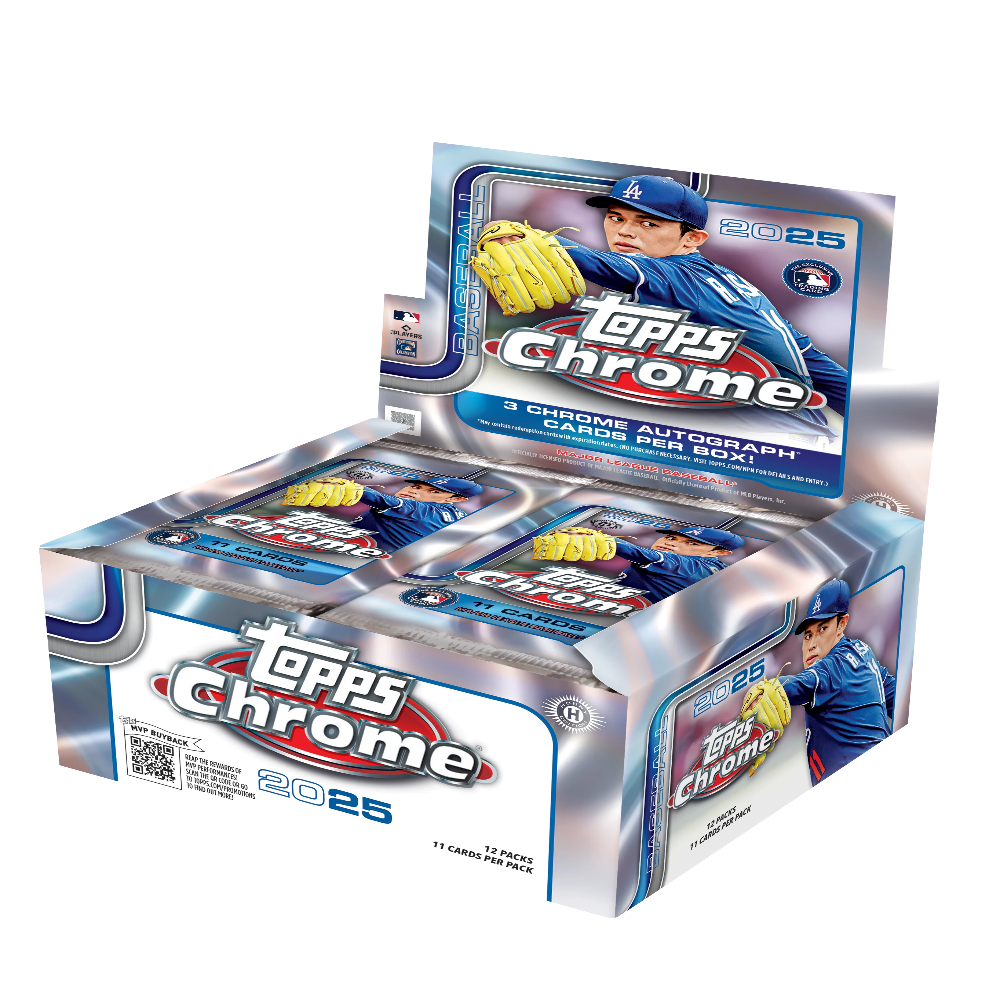 2025 Baseball Chrome - Jumbo Box