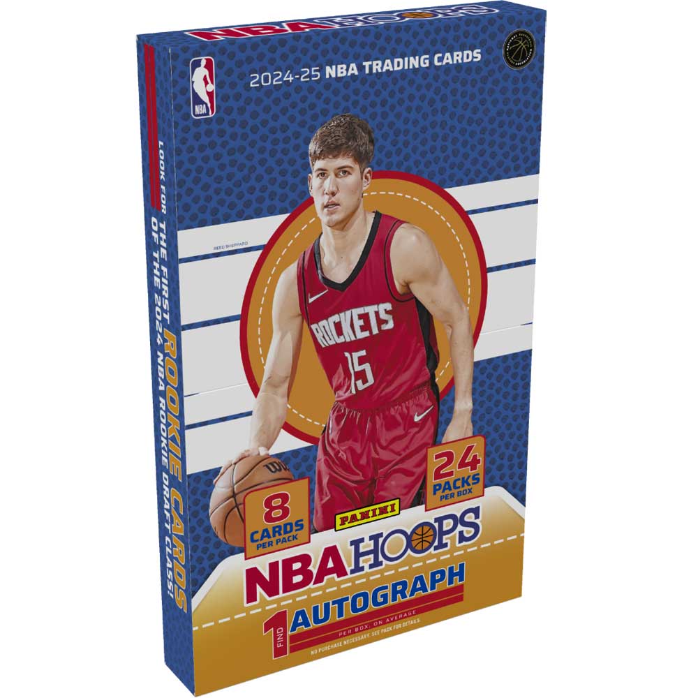 2024-25 Panini NBA Hoops Basketball - Hobby Box