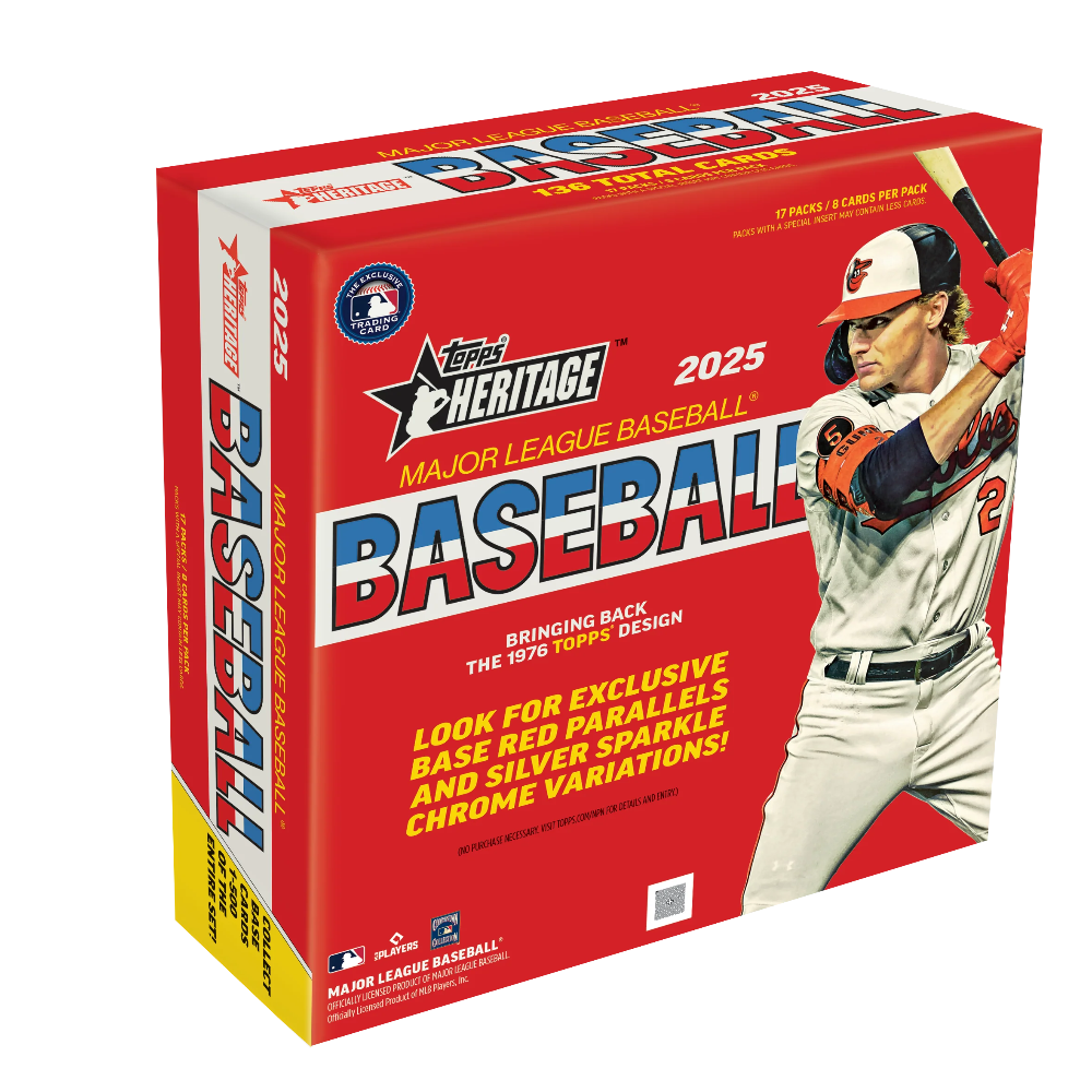 2025 Topps Heritage Baseball - Mega Box