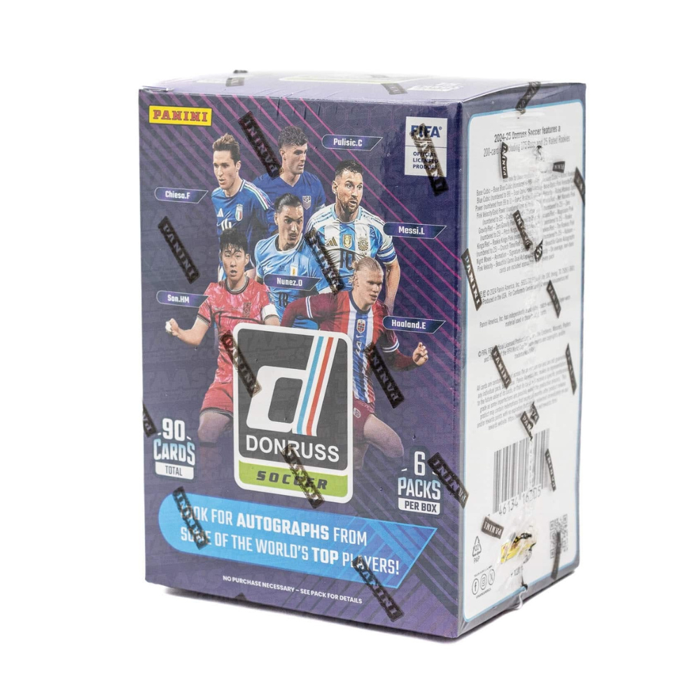 2024/25 Panini Donruss Fotboll - Lila Blaster Box