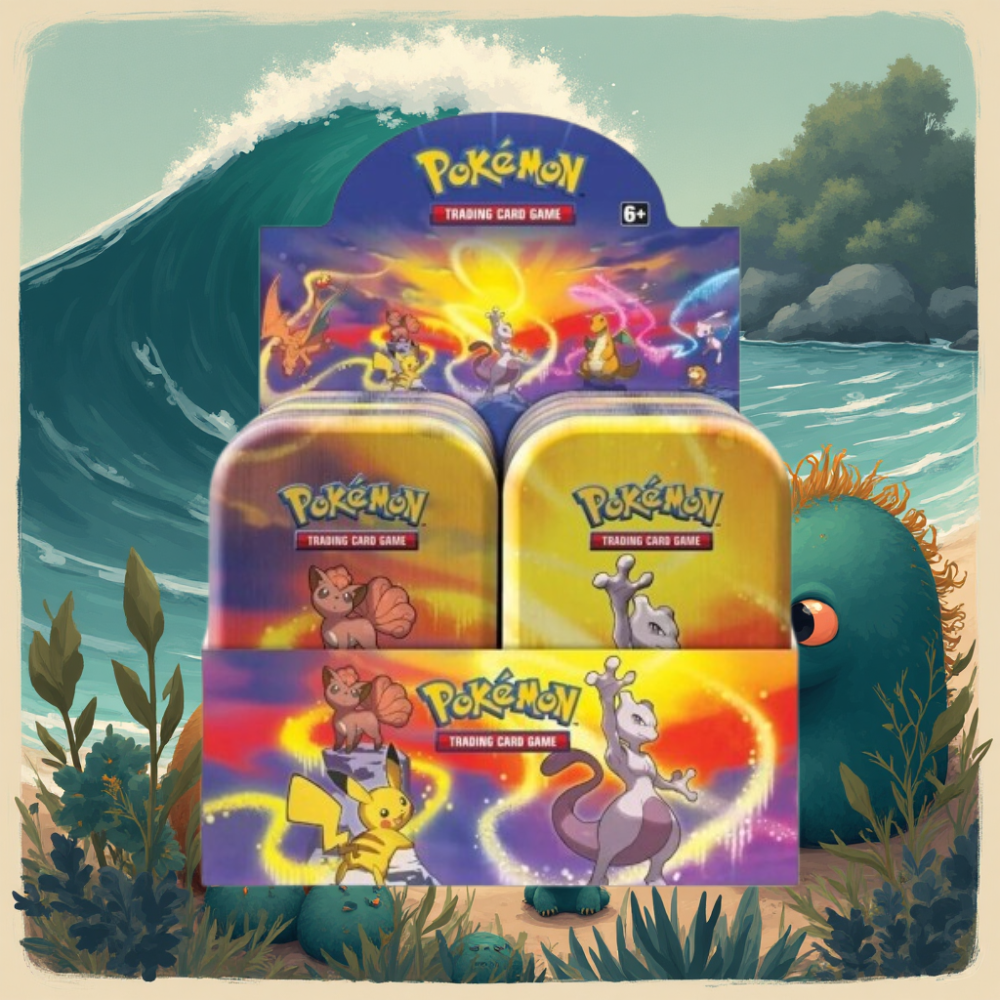 Pokemon Kanto Power Mini Tin Display (10 Box) Latest 2025  CardSurfer