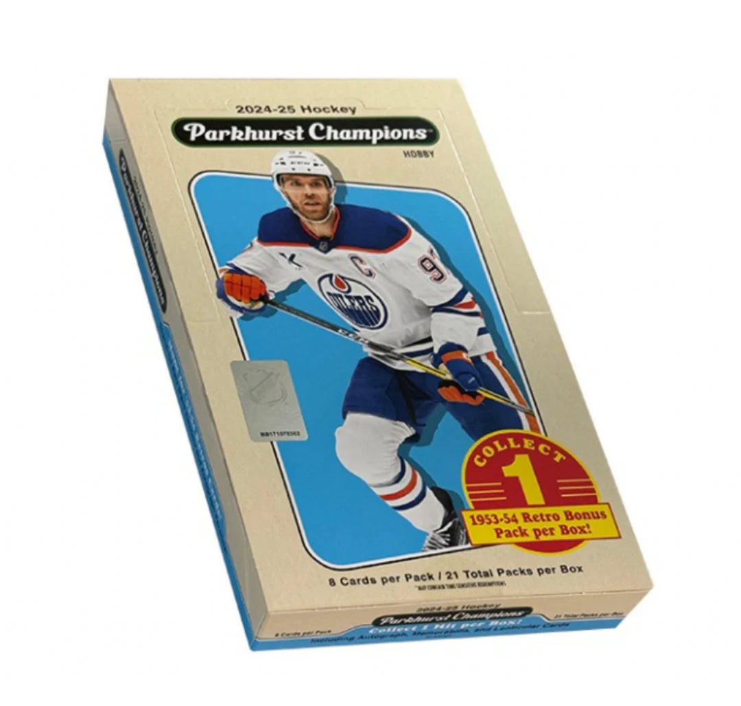 2024-25 Upper Deck Parkhurst Champions Hockey - Hobby Box