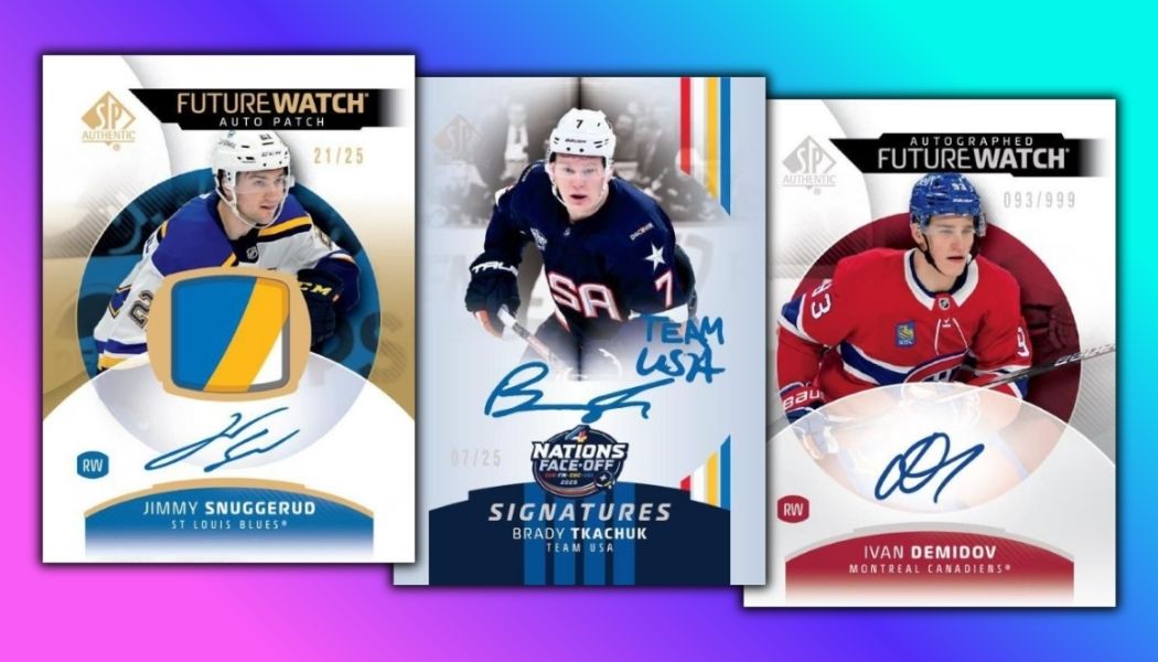 BREAK #1026 2025-26 SP Authentic NHL CASE Break Inner Case 1-8