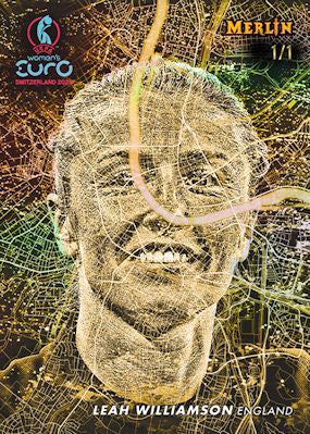 2 x Topps Merlin UEFA Women’s Euros 2025 #1
