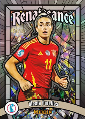2 x Topps Merlin UEFA Women’s Euros 2025 #1