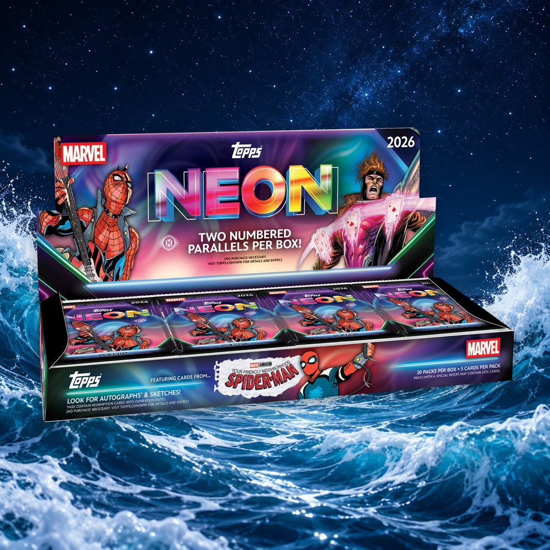 Marvel Neon Hobby Box – 4 boxar i breaket