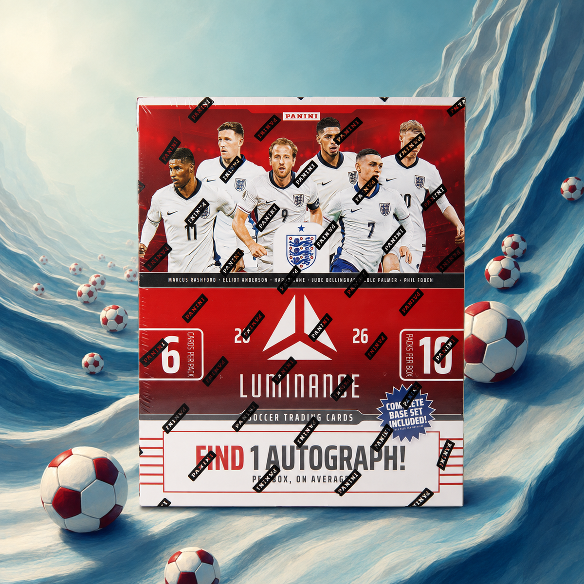 2026 Panini Luminance England Soccer Hobby Box