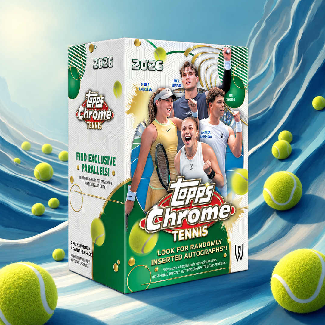 2026 Topps Chrome Tennis Value Box