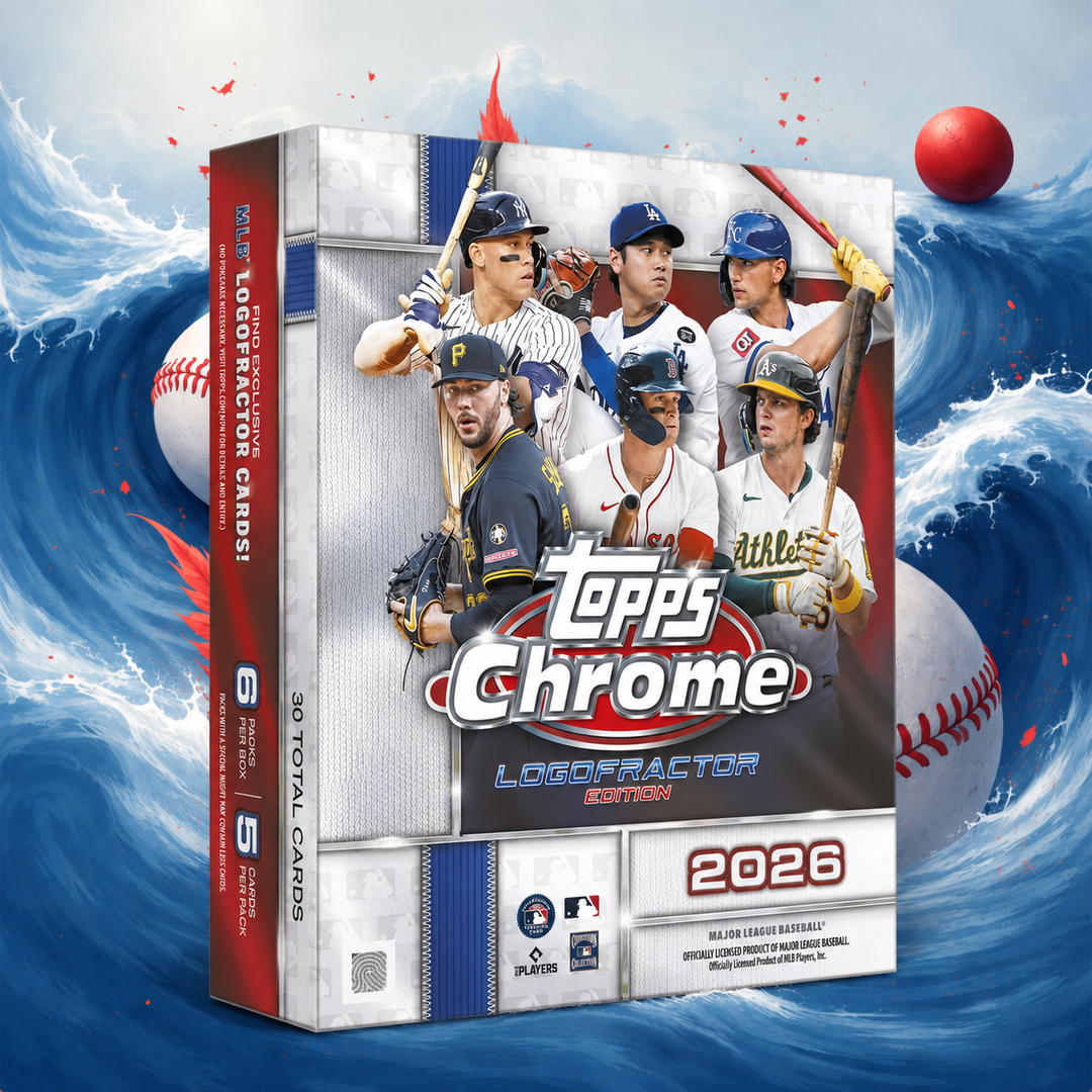 2026 Topps Chrome Baseball Logofractor Edition Mega Box