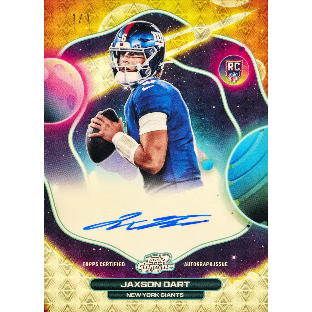 Break #1057 - 2025 Topps Cosmic Chrome Football – 1 Hobby Box