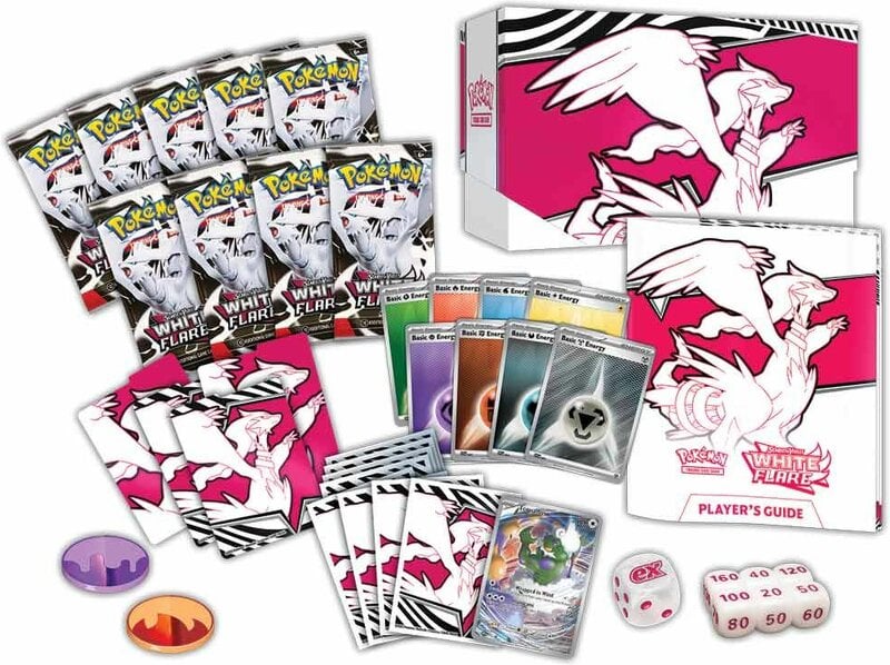 Pokemon Scarlet & Violet 10.5: White Flare Reshiram Elite Trainer Box