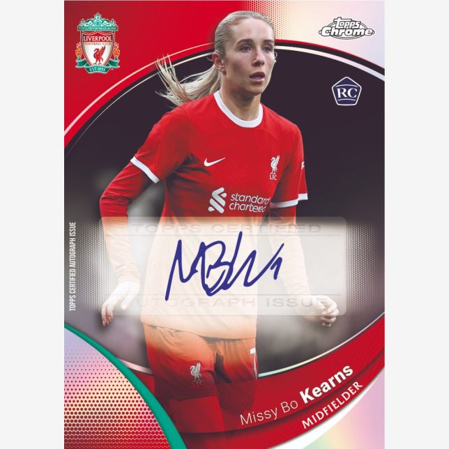 2023-24 Topps Chrome Soccer Liverpool Hobby Box