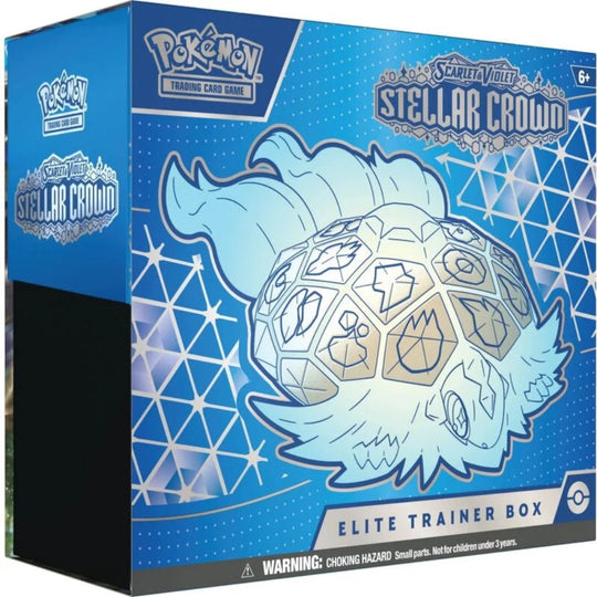 Pokemon Scarlet & Violet 7: Stellar Crown Elite Trainer Box