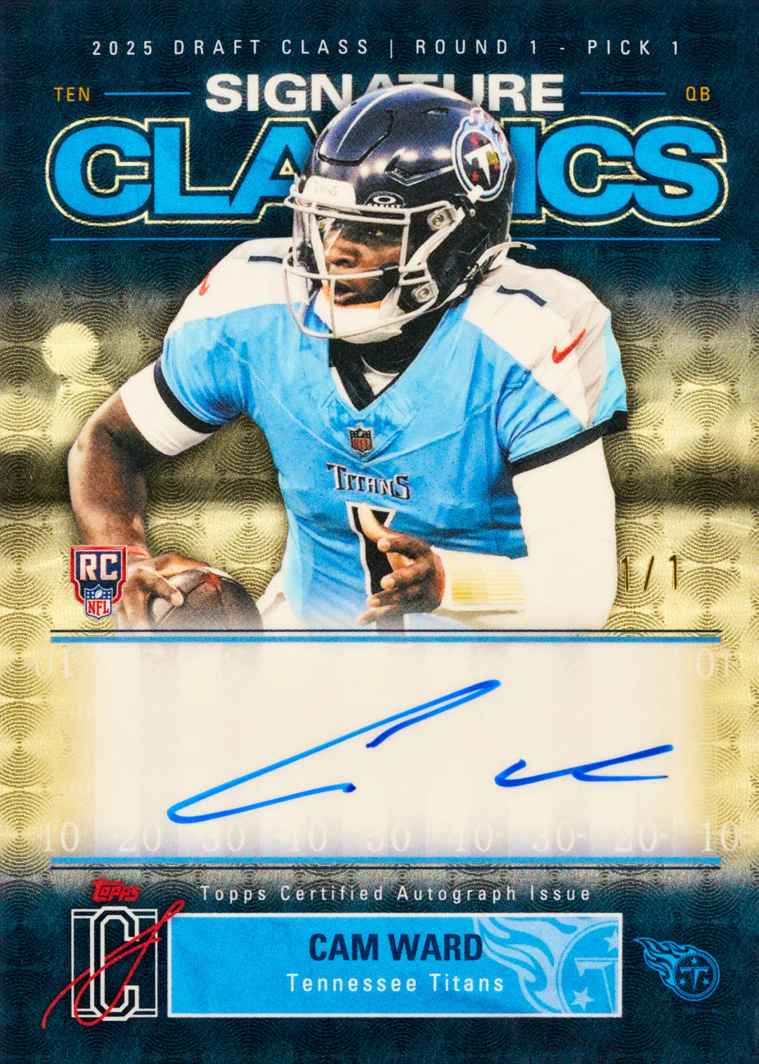 Break #1058 - 2025 Topps Signature Class Football – Hobby + Jumbo + Mega + Value