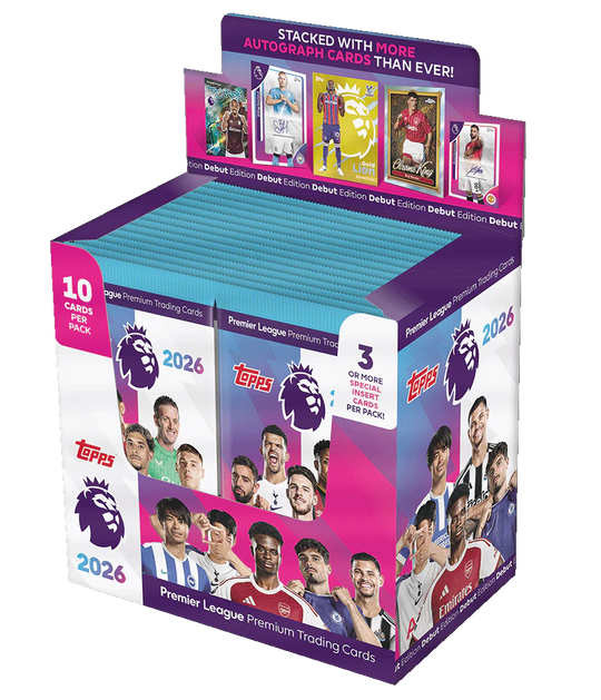 FULL CASE  TOPPS PREMIER LEAGUE 25/26 - 12 BOXES - 336 PACKS