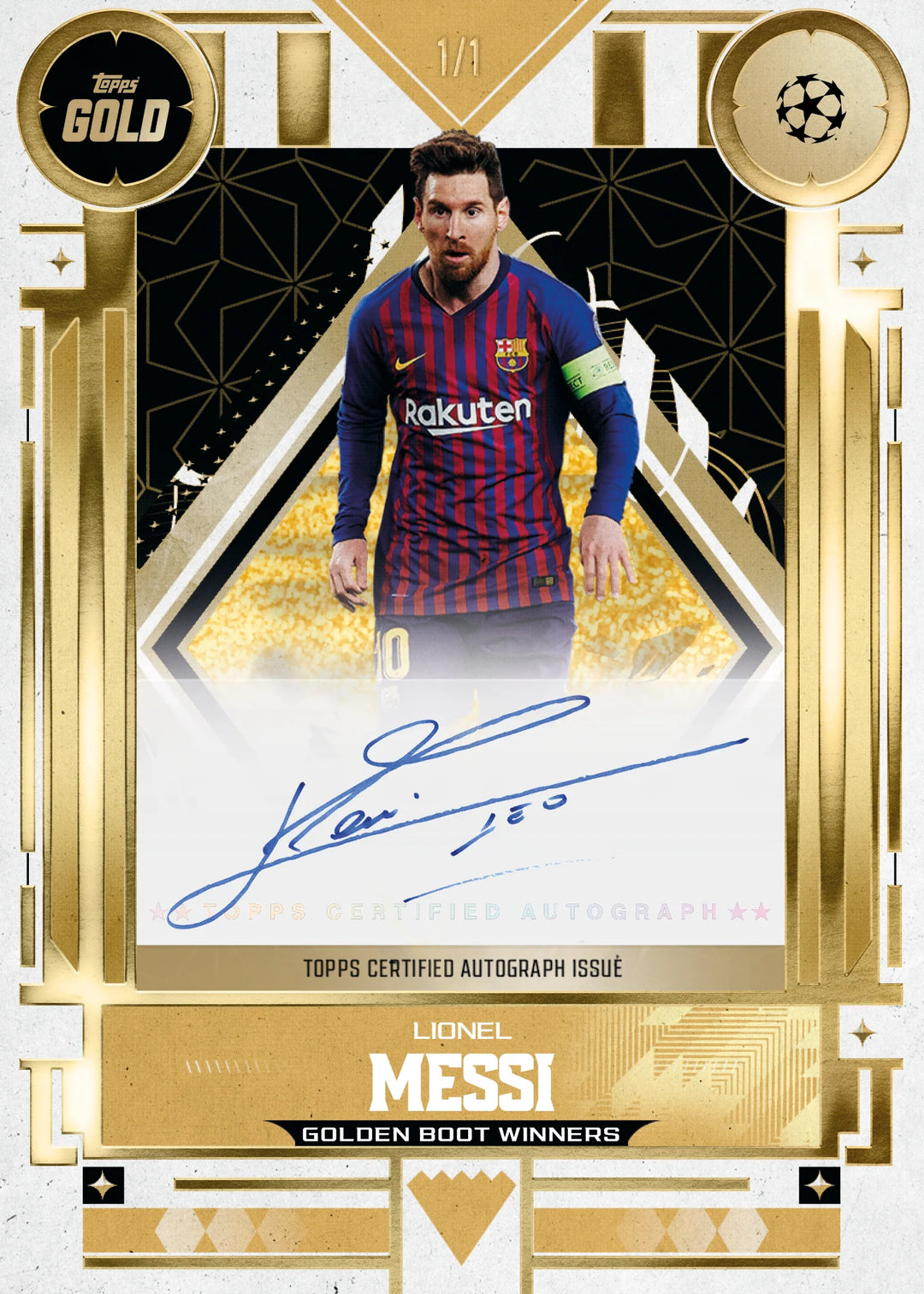 Break #1008 - 4 x Topps UCC GOLD 25/26