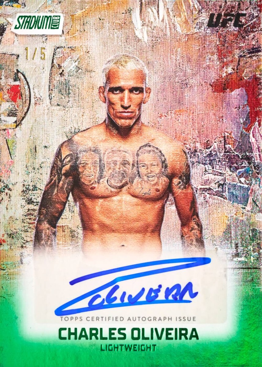 2026 Topps Stadium Club UFC – 1 Box Break – Viktklasser