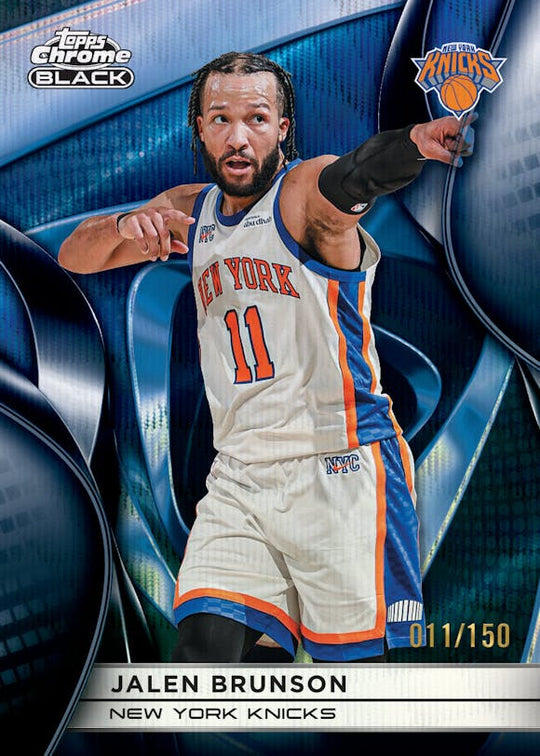 Topps Chrome Black Basketball parallelkort