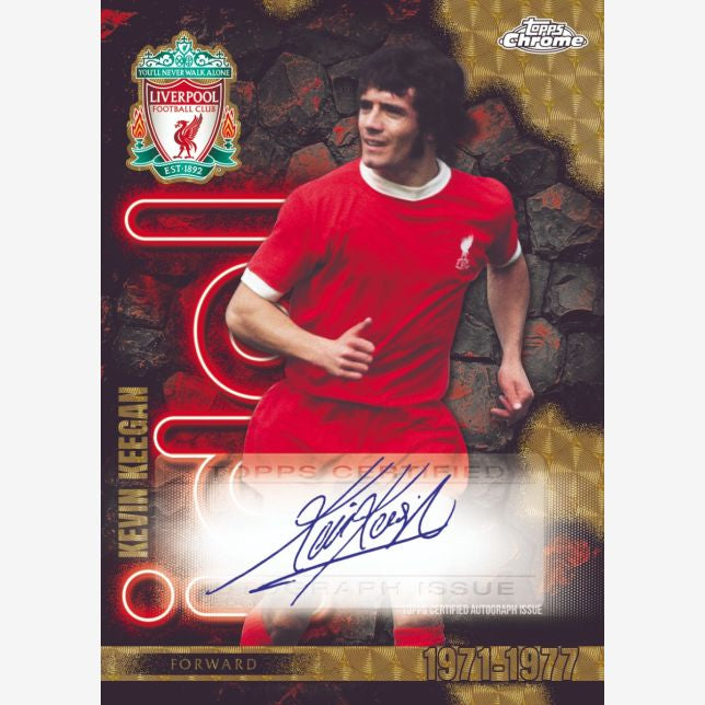 2023-24 Topps Chrome Soccer Liverpool Hobby Box