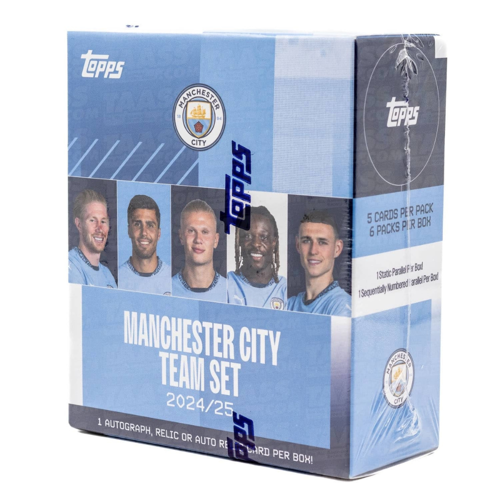 2024/25 Topps Manchester City Team Set