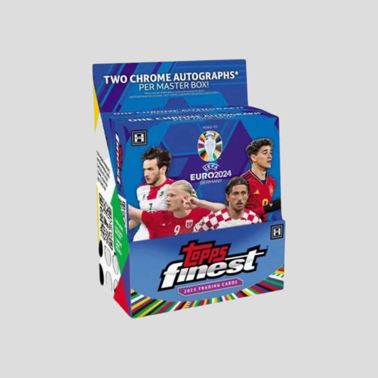 2023-24 Topps Finest Road to the Euros Soccer Hobby Box
