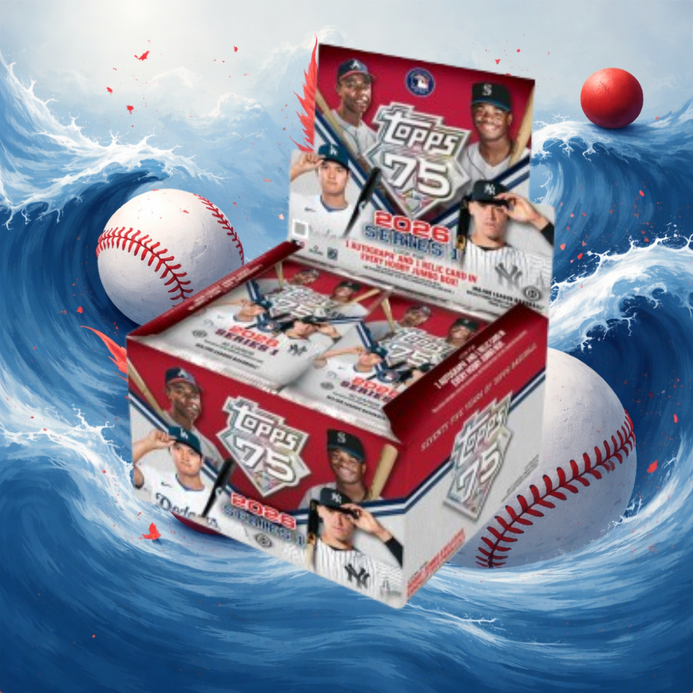 2026 Topps Series 1 Baseball Hobby Jumbo Box