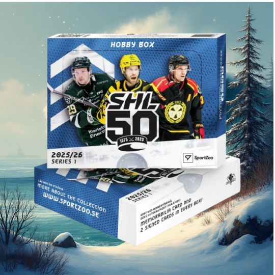 SHL Sportzoo Series 1 2025/26 Hobby Box Case + 1 Box Exclusive Break #10