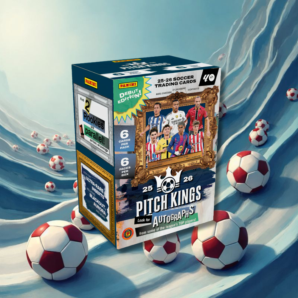 2025/26 Panini Pitch Kings La Liga International Blaster Box