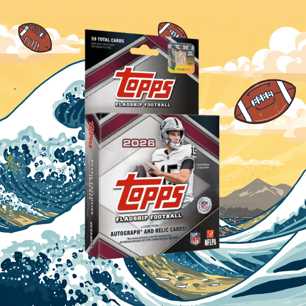 2026 Topps Flagship Football Hanger Pack – Förköp
