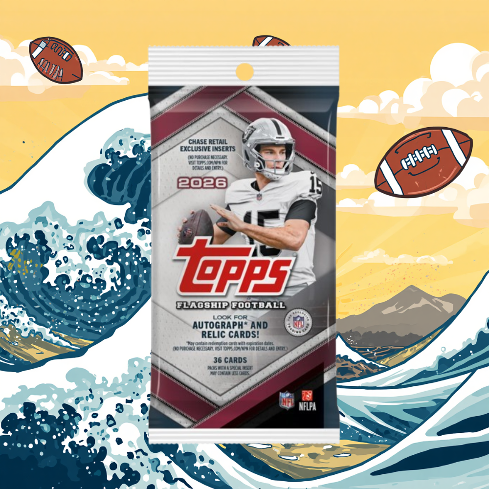 2026 Topps Flagship Football Fat Pack – Förköp