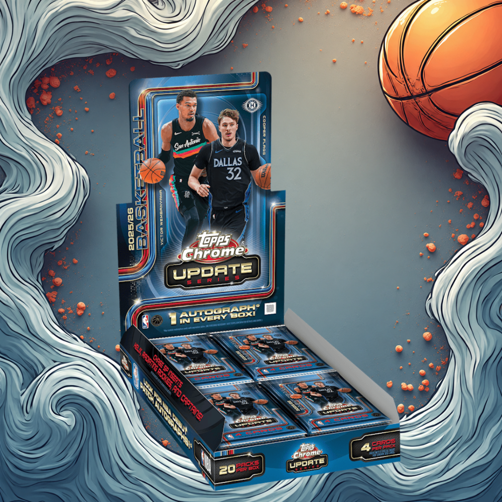 2025-26 Topps Chrome Updates Basketball Hobby Box