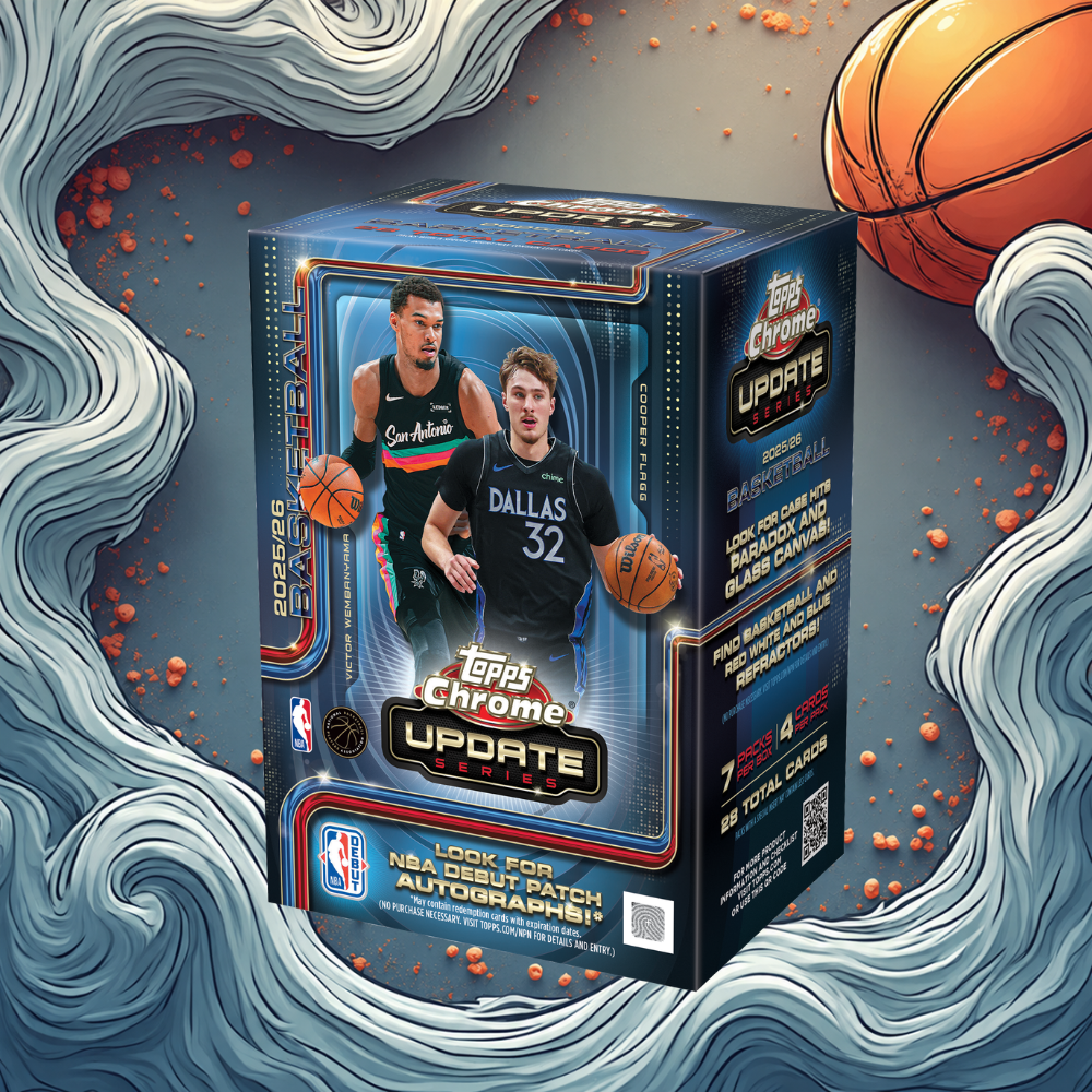 2025-26 Topps Chrome Updates Basketball Value Box