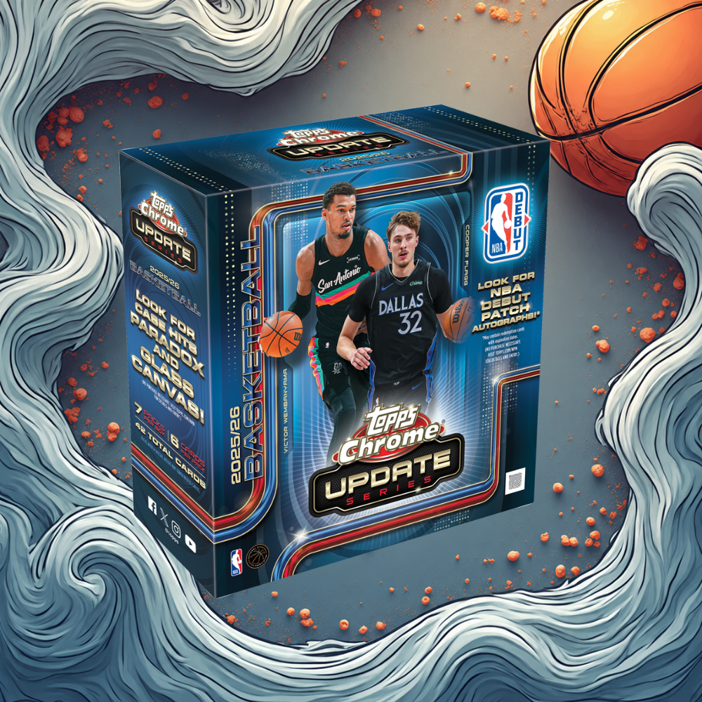 2025-26 Topps Chrome Updates Basketball Mega Box