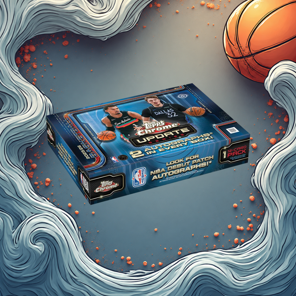 2025-26 Topps Chrome Updates Basketball Breakers Delight Box