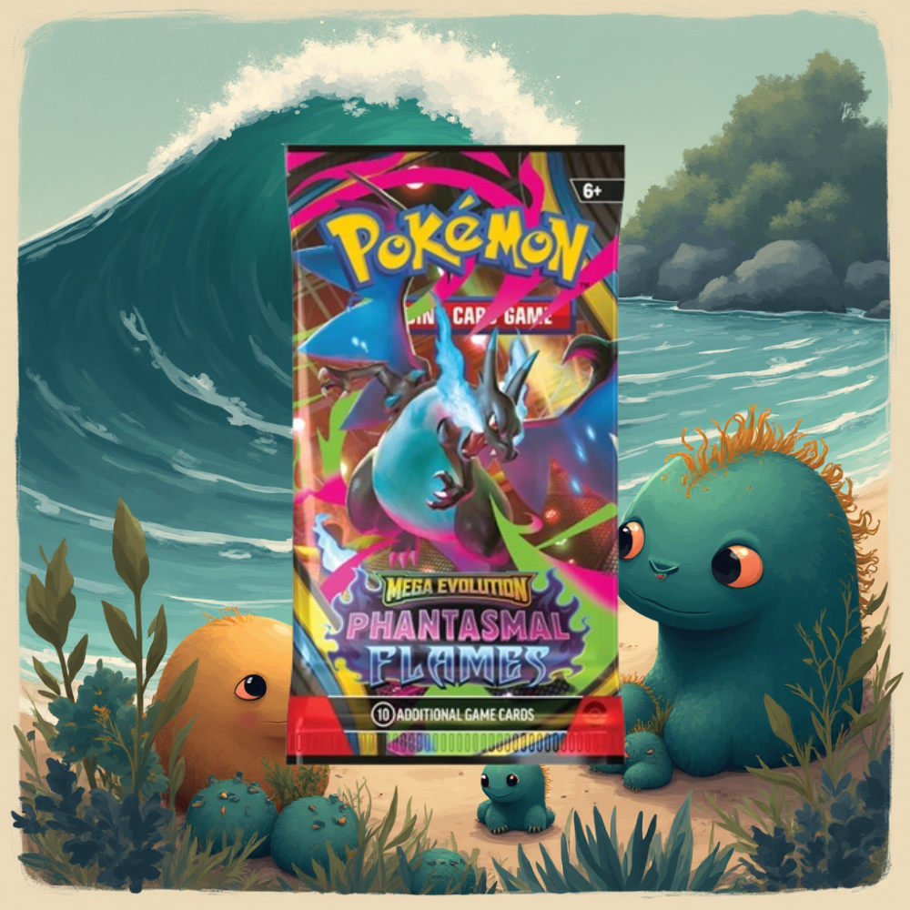 Pokémon Mega Evolution: Phantasmal Flames Booster Pack