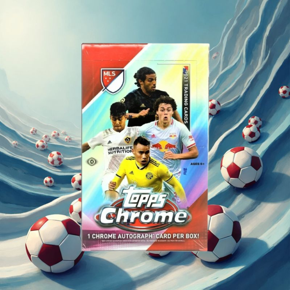 2021 Topps Chrome MLS Soccer Hobby Box