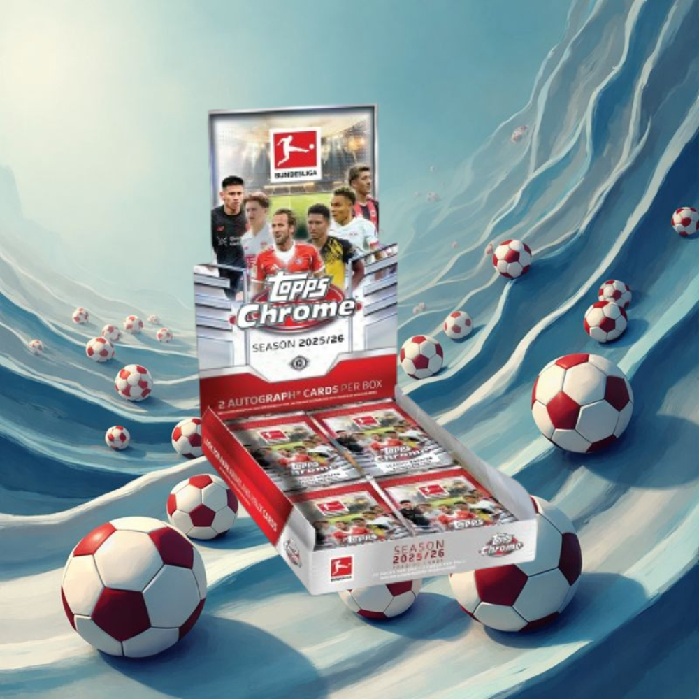 2025-26 Topps Chrome Bundesliga Soccer Hobby Box