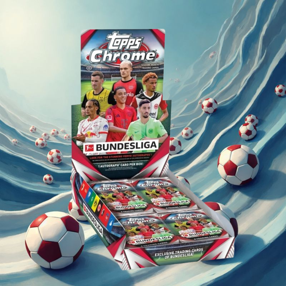 2024-25 Topps Chrome Bundesliga Soccer Hobby Box