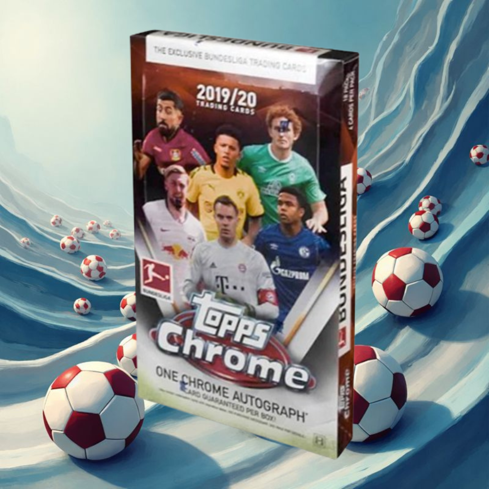 2019-20 Topps Chrome Bundesliga Soccer Hobby Box
