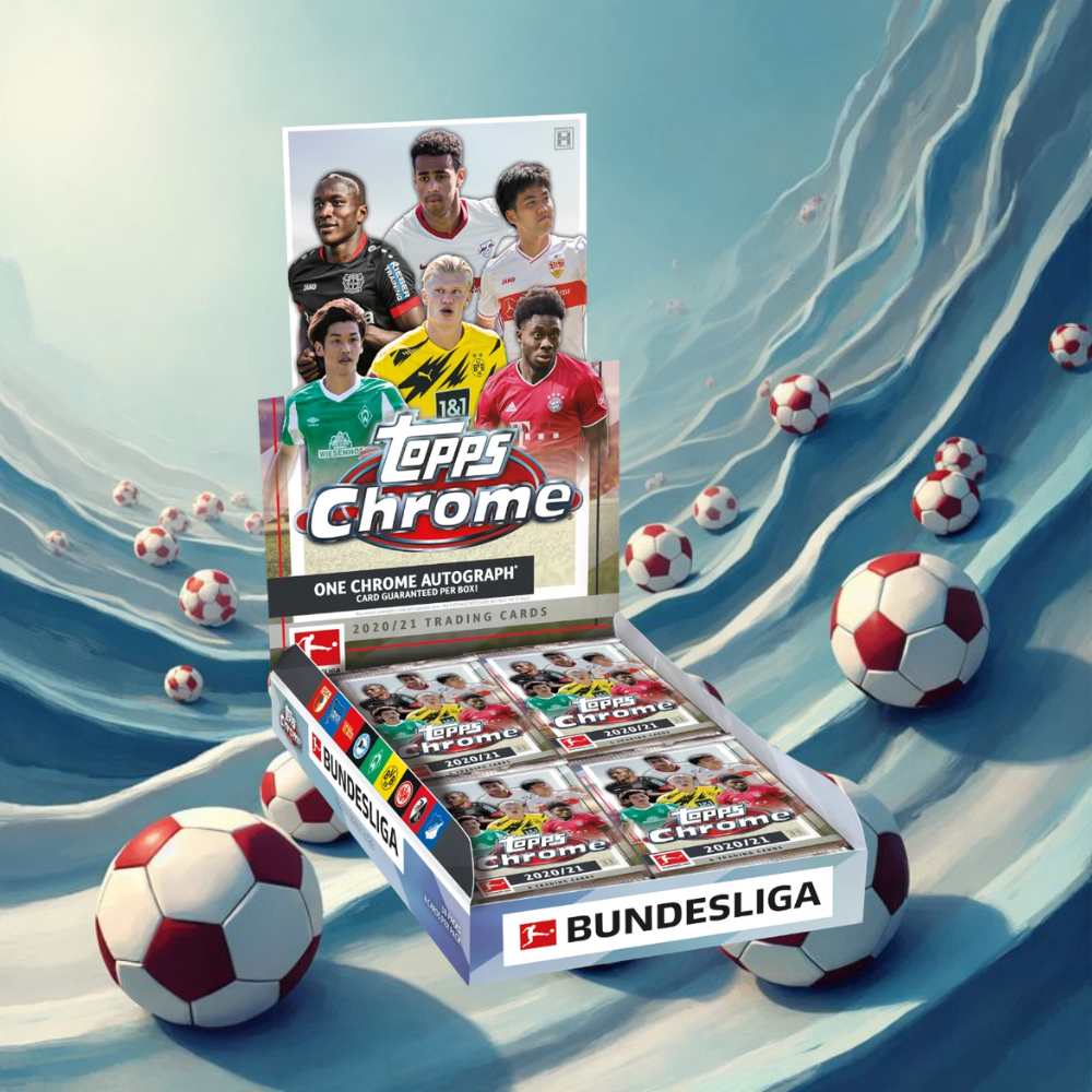 2020-21 Topps Chrome Bundesliga Soccer Hobby Box