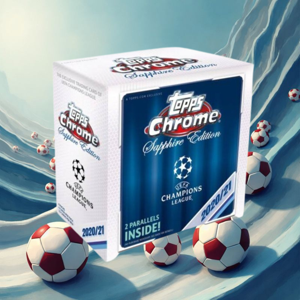 2020-21 Topps Chrome Sapphire UEFA Champions League Soccer Box