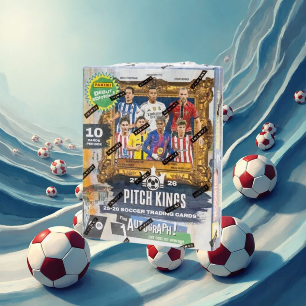 2025-26 Panini Pitch Kings Soccer International Hobby Box