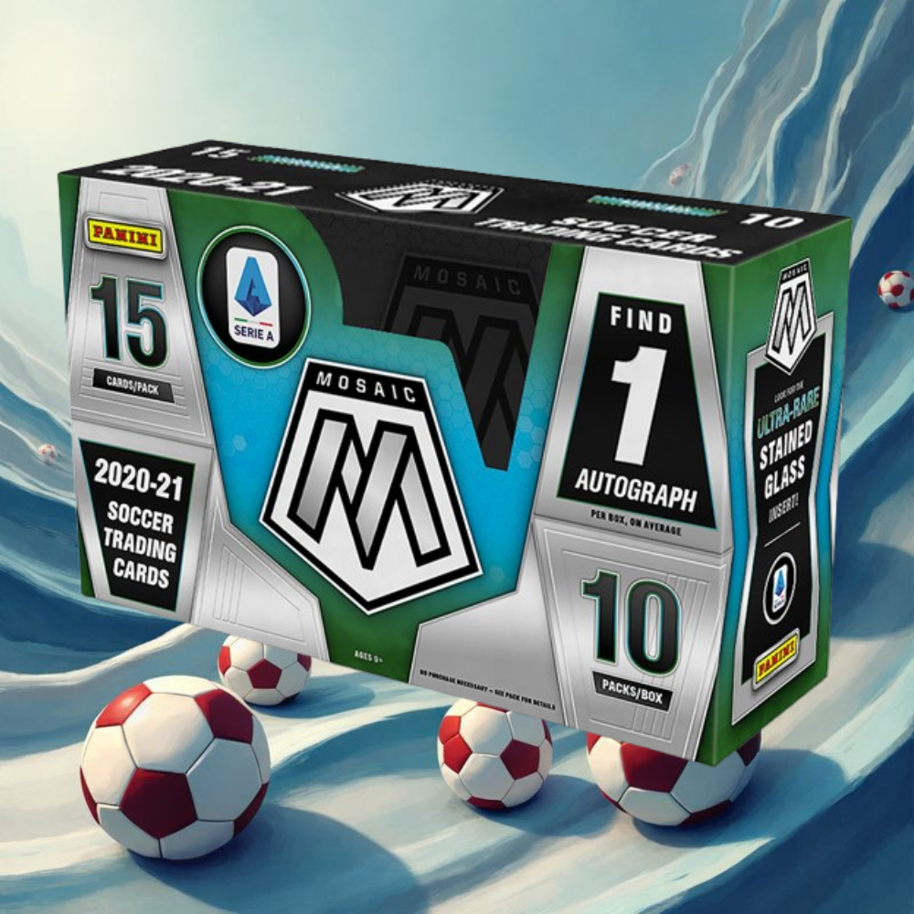2020-21 Panini Mosaic Serie A Soccer Hobby Box