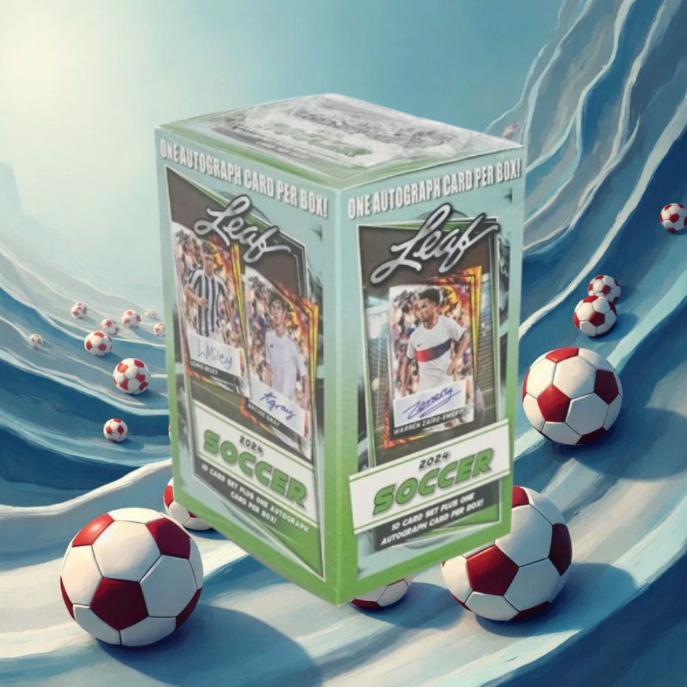 2024 Leaf Soccer Blaster Box