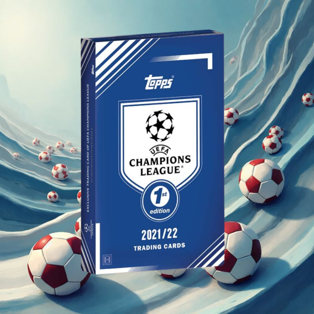 2021-22 Topps UEFA Champions League Collection 1st Edition Hobby Box
