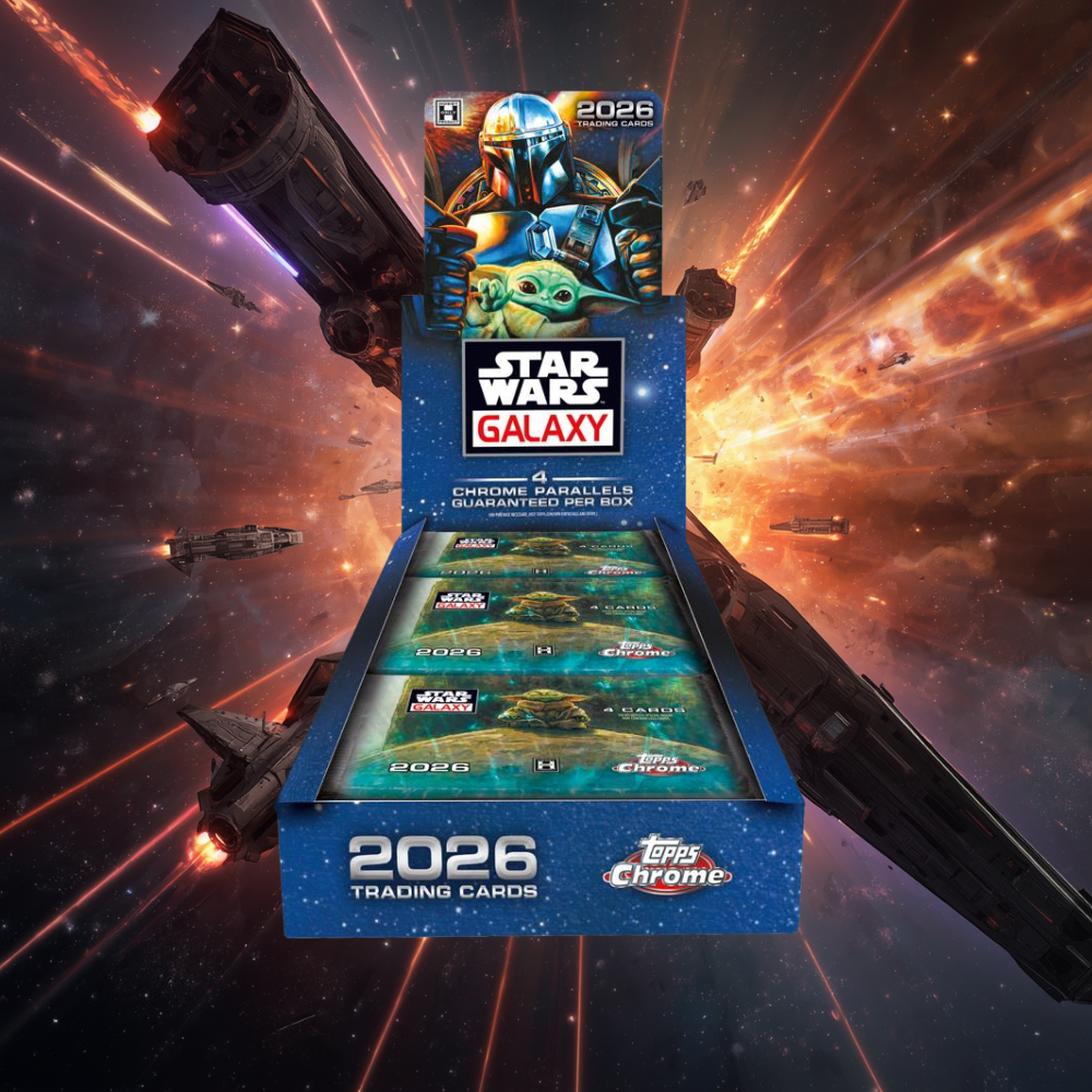2026 Topps Star Wars Chrome Galaxy – Hobby Box