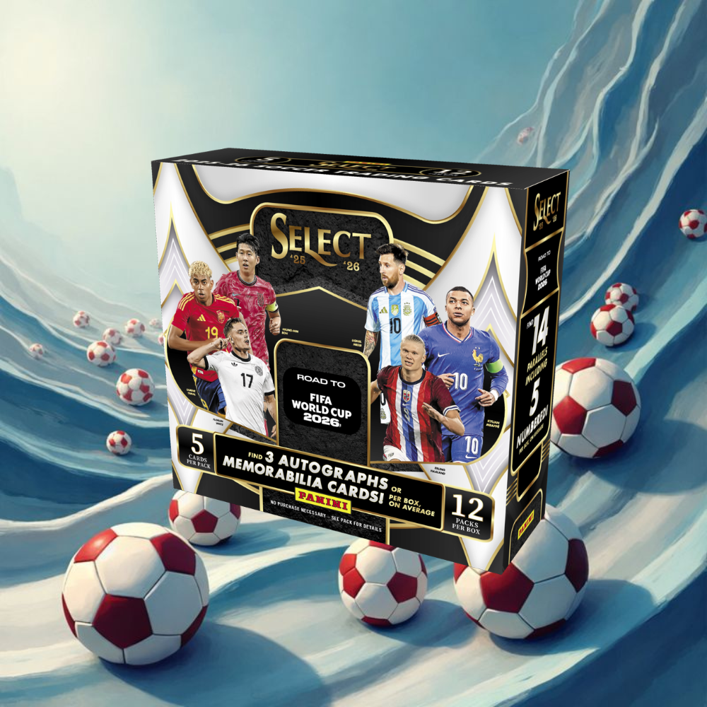 2025/26 Panini Select Road to FIFA World Cup 2026 Hobby Box