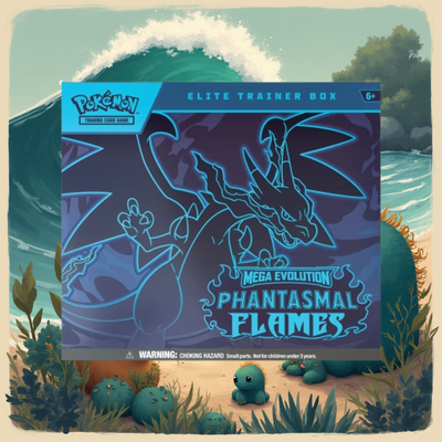 Pokémon TCG Elite Trainer Box – Mega Evolution Phantasmal Flames