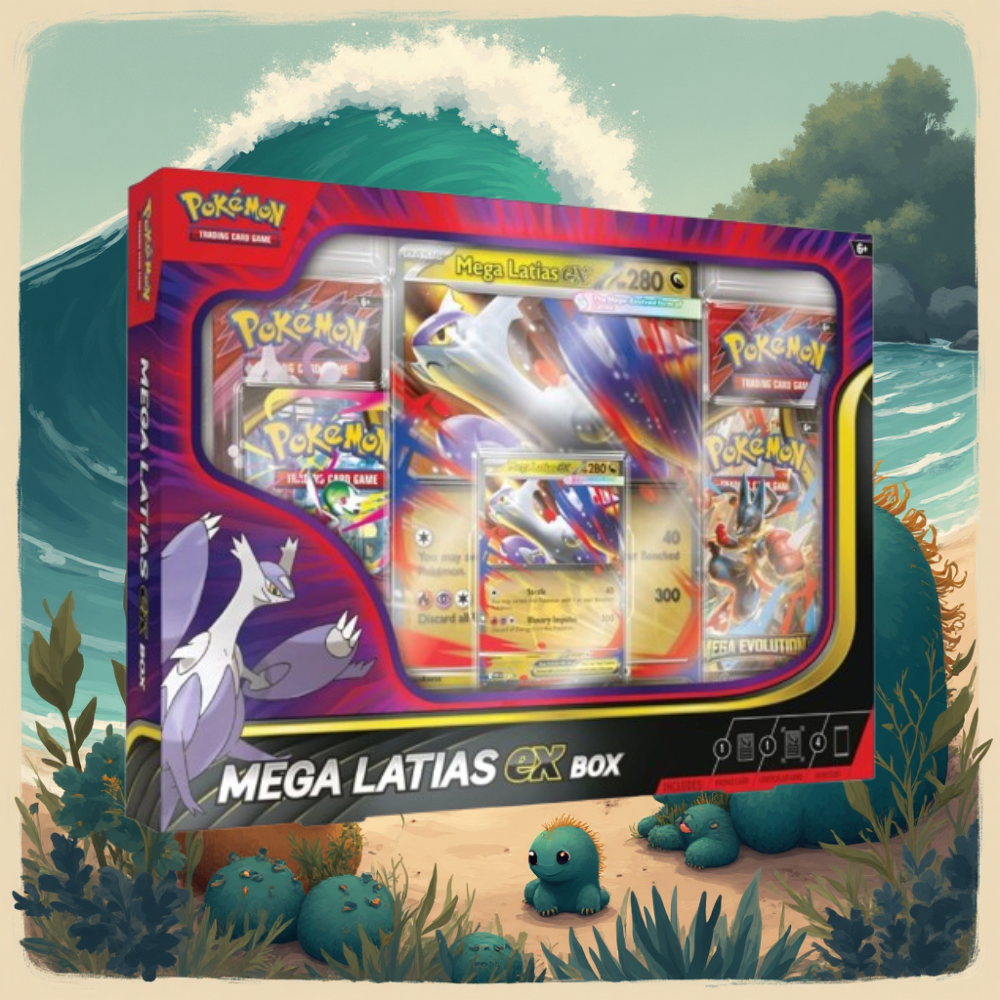 Pokmon TCG: Mega Latias ex Box CardSurfer Pokmon TCG: Mega Latias ex Box CardSurfer