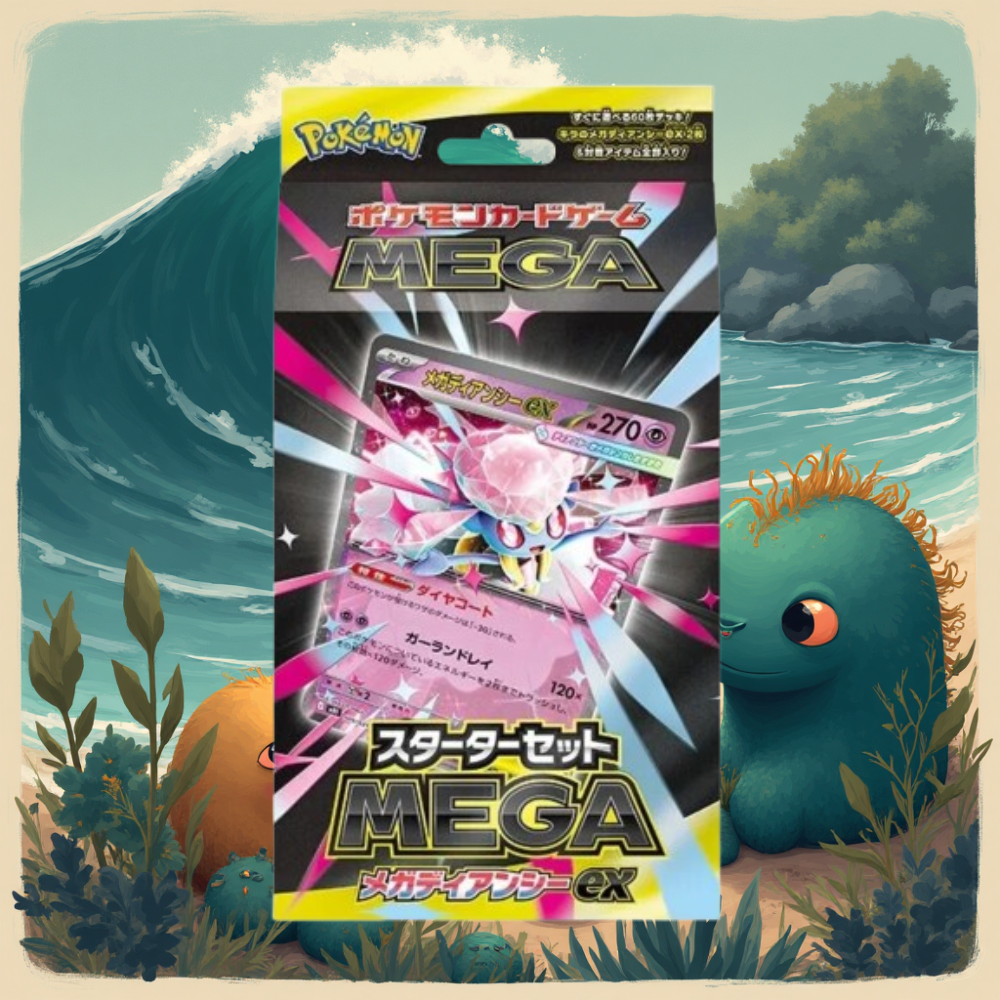 Pokémon Mega Diancie ex Starter Set (60 Cards) - Japanese – CardSurfer
